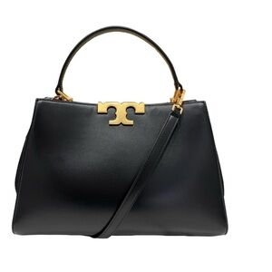 Tory Burch Eleanor Pebbled Leather Satchel